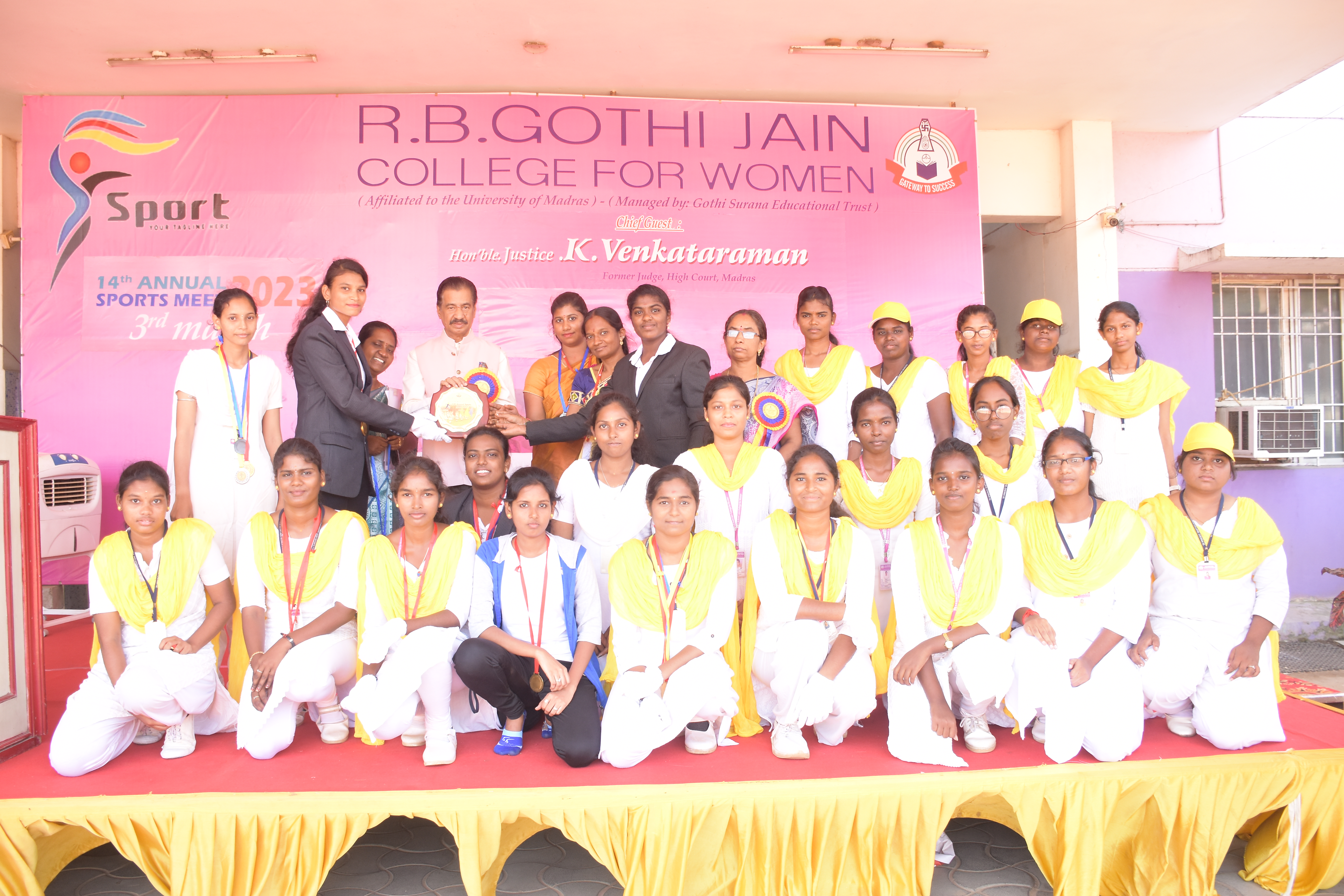 OVERALL TROPHY FOR SPORTS - 2023