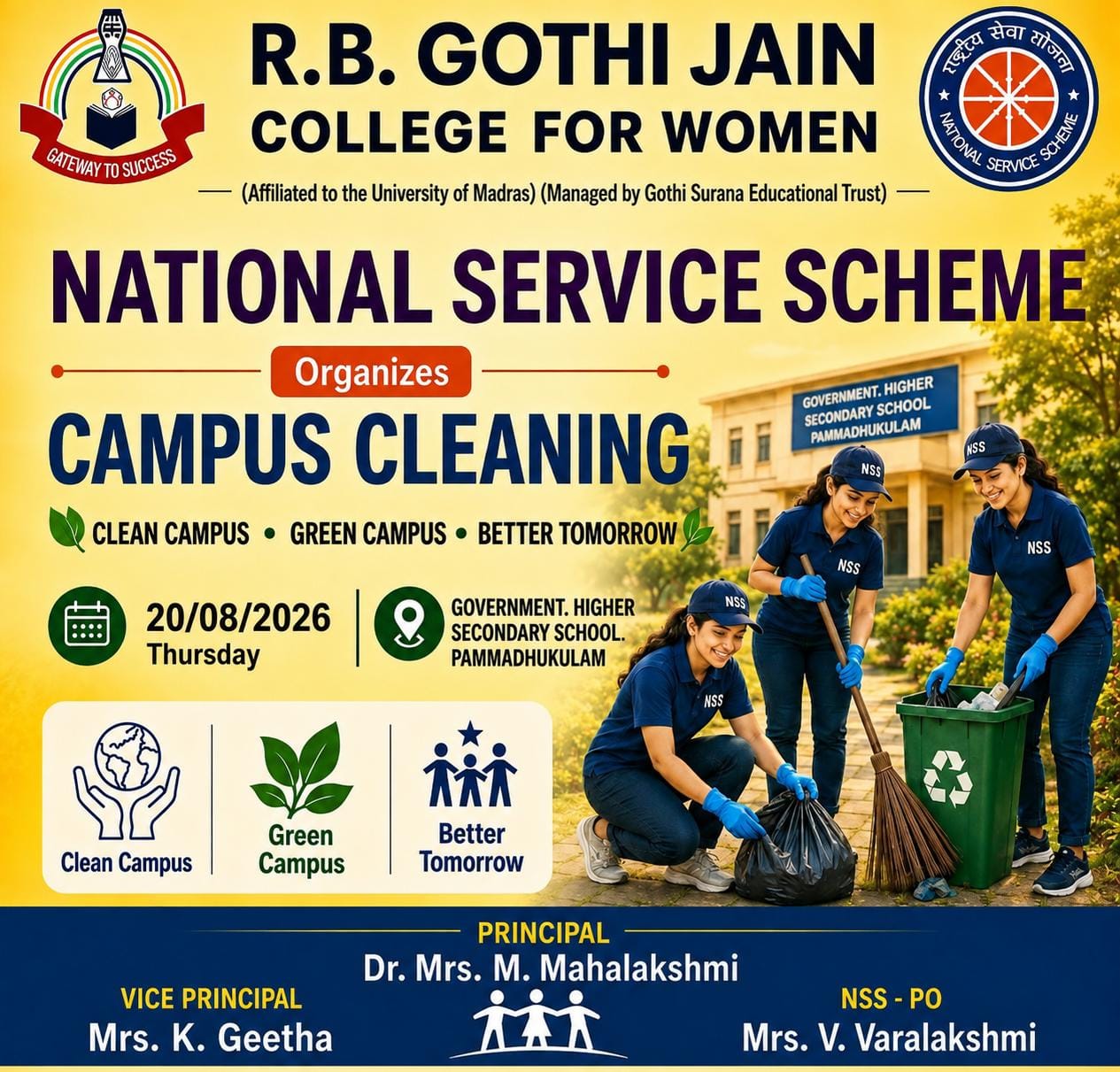 Campus cleaning 