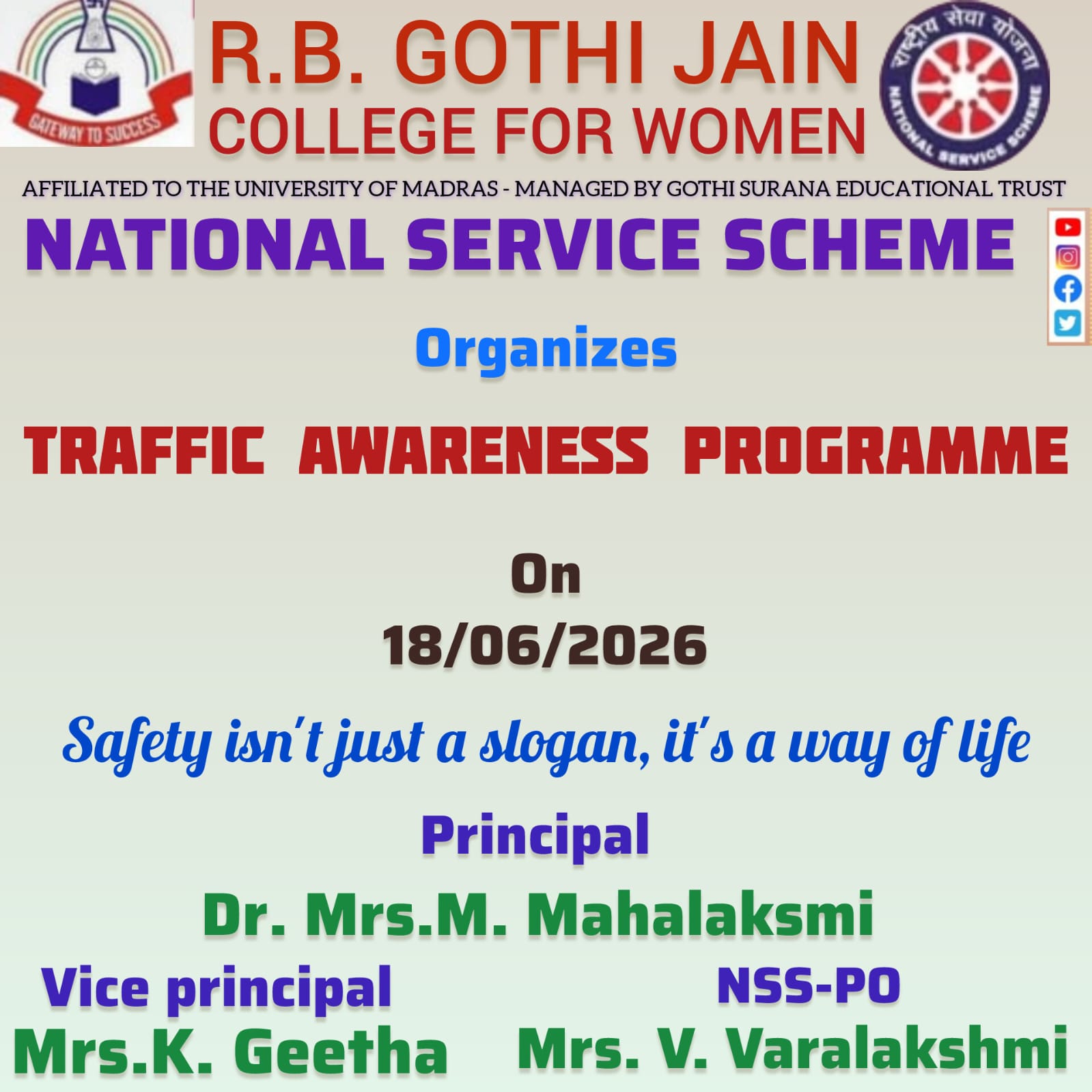 Traffic Awareness Program 2026
