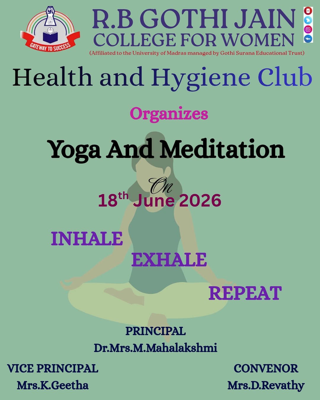 Yoga and meditation 