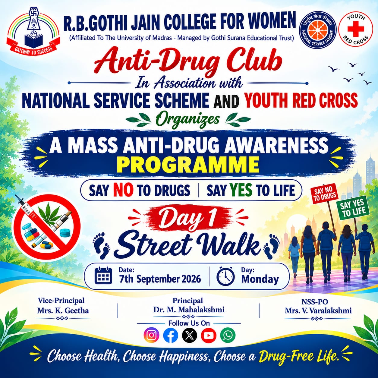 A MASS ANTI DRUG AWARENESS PROGRAMME 