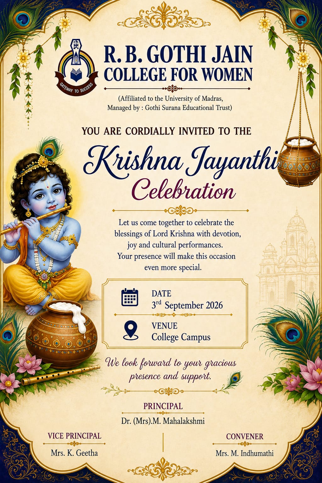 KRISHNA JAYANTHI CELEBRATION 